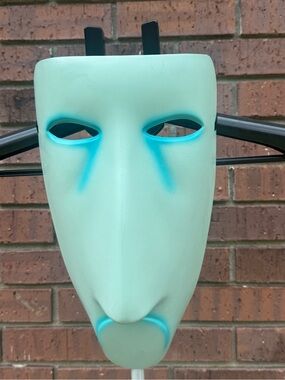 Disney Nightmare Before Christmas Shock Character Half Mask Halloween Costume